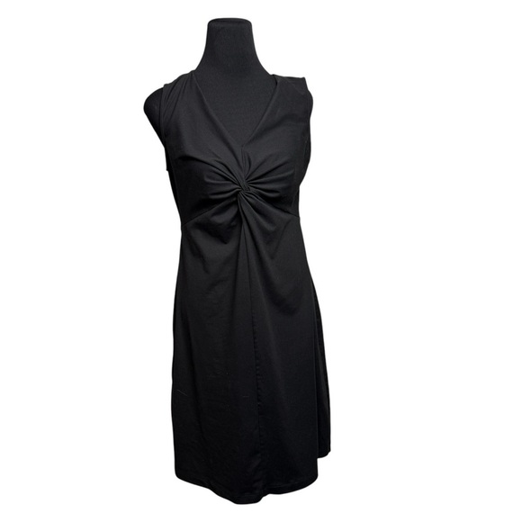 Eddie Bauer Sleeveless Dress Women's M Black  Athletic Stretch Summer Hike Camp - Picture 1 of 6